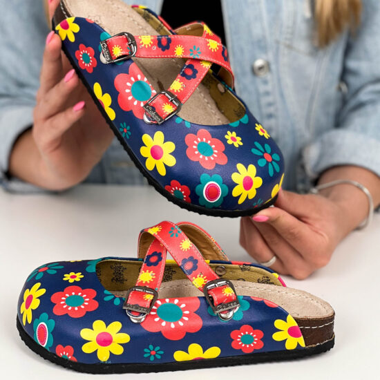 Ортопедични чехли със стелка от естествен велур / / Ортопедични чехли със стелка от естествен велур / /