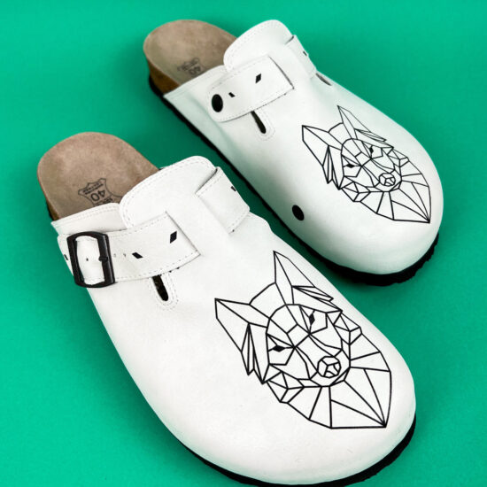 Мъжки ортопедични чехли с велурена стелка / /