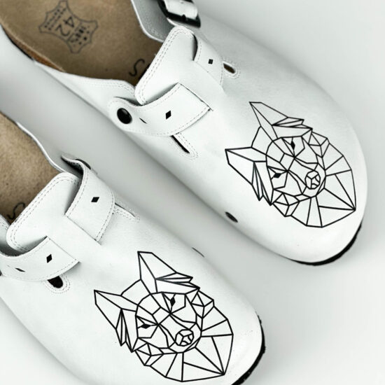 Мъжки ортопедични чехли с велурена стелка / /