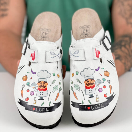 Мъжки ортопедични чехли с велурена стелка / /