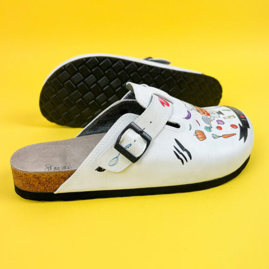 Мъжки ортопедични чехли с велурена стелка / /