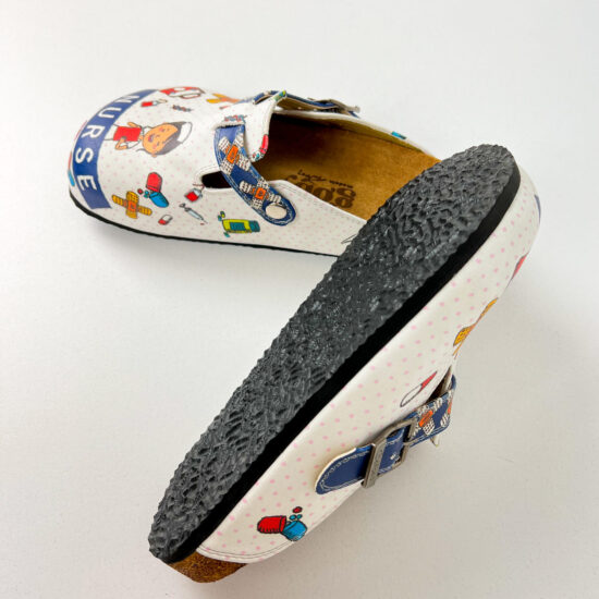 Ортопедични чехли със стелка от естествен велур / /