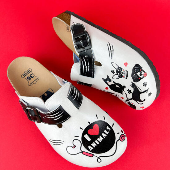 Ортопедични чехли със стелка от естествена кожа / / Ортопедични чехли със стелка от естествена кожа / /