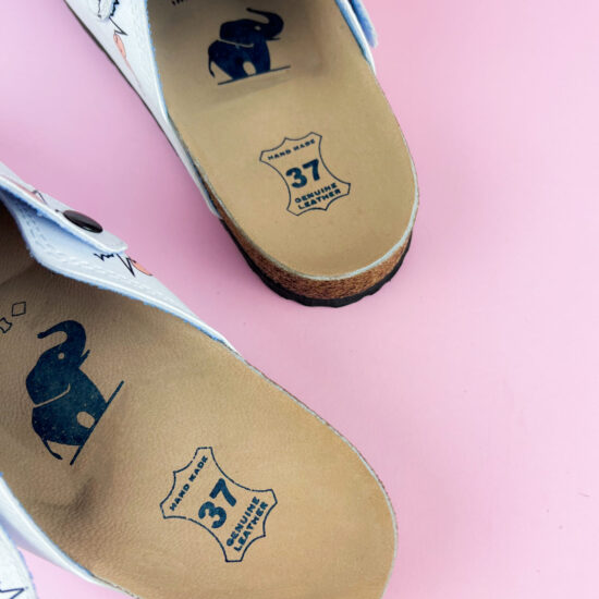 Ортопедични чехли със стелка от естествена кожа / / Ортопедични чехли със стелка от естествена кожа / /