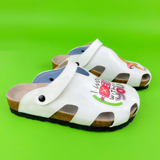 Ортопедични сандали със стелка от естествен велур / /