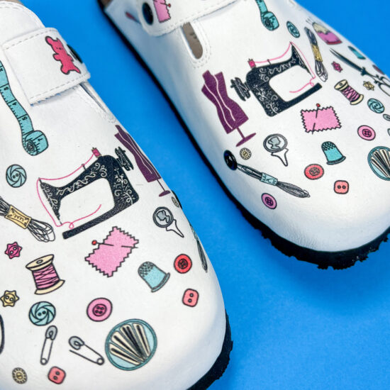 Ортопедични чехли със стелка от естествен велур / /