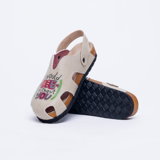 Ортопедични сандали със стелка от естествен велур / / Ортопедични сандали със стелка от естествен велур / /