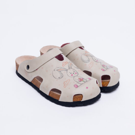 Ортопедични сандали със стелка от естествен велур / /