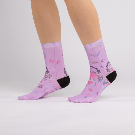 Дамски шарени чорапи / / Дамски шарени чорапи / /