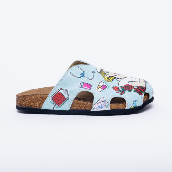 Ортопедични чехли със стелка от естествен велур / / Ортопедични чехли със стелка от естествен велур / /