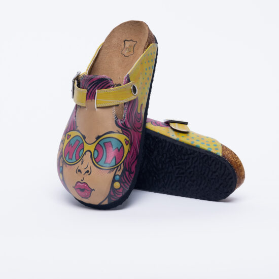 Ортопедични чехли със стелка от естествен велур / /