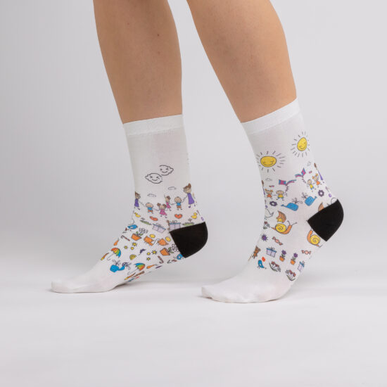 Дамски шарени чорапи / / Дамски шарени чорапи / /