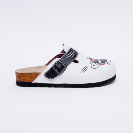 Ортопедични чехли със стелка от естествен велур / /