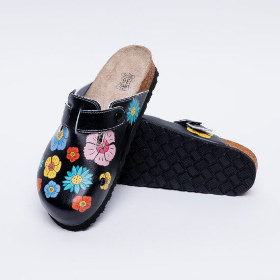 Ортопедични чехли със стелка от естествен велур / / Ортопедични чехли със стелка от естествен велур / /