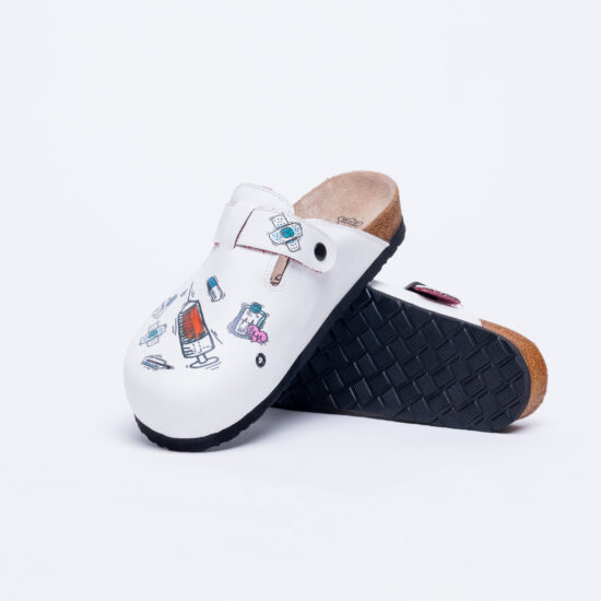 Ортопедични чехли със стелка от естествен велур / / Ортопедични чехли със стелка от естествен велур / /