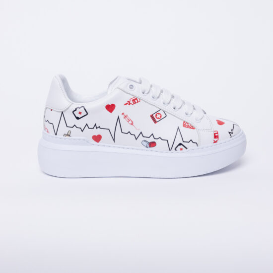 Alternative view of Анатомични работни  маратонки от естествена кожа