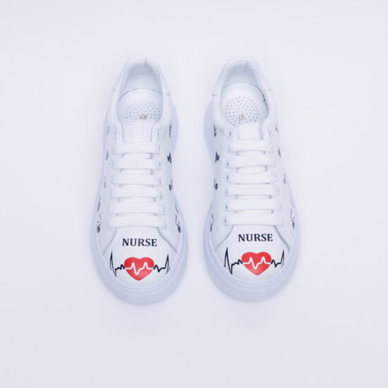 Анатомични работни маратонки от естествена кожа / /