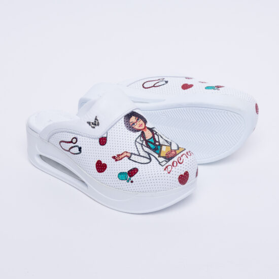 Медицински чехли сабо от естествена кожа / / Медицински чехли сабо от естествена кожа / /