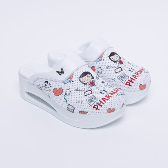 Работни чехли за фармацевти от естествена кожа / / Работни чехли за фармацевти от естествена кожа / /