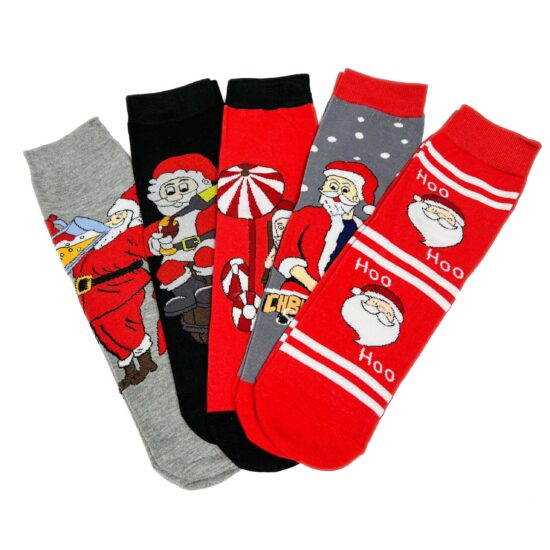 Комплект 5 чифта шарени чорапи / /