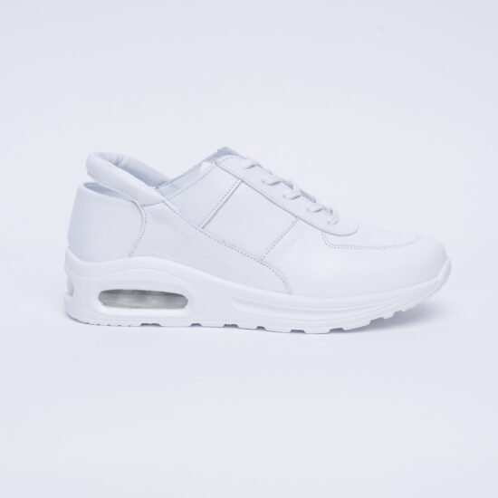 Бели анатомични маратонки от естествена кожа / / Бели анатомични маратонки от естествена кожа / /