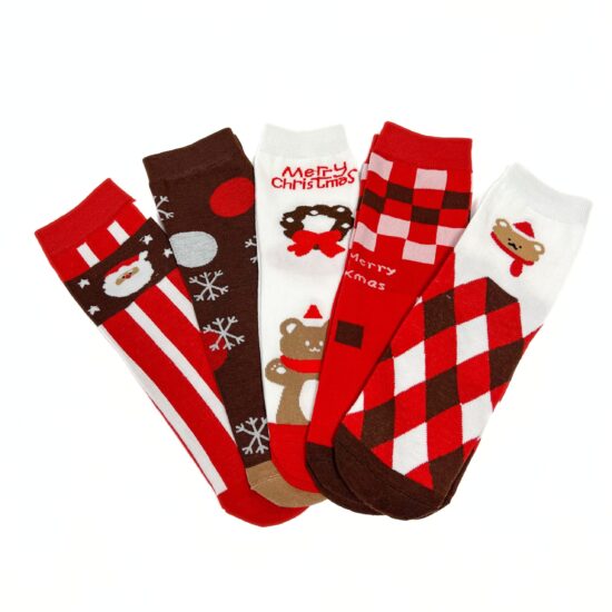 Комплект 5 чифта шарени чорапи / / Комплект 5 чифта шарени чорапи / /