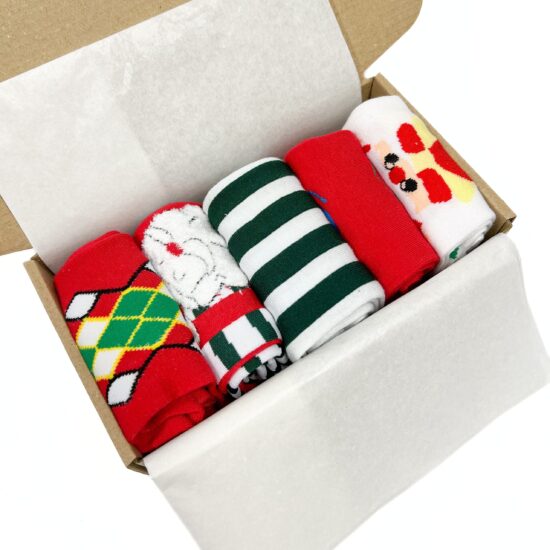 Комплект 5 чифта шарени чорапи / /