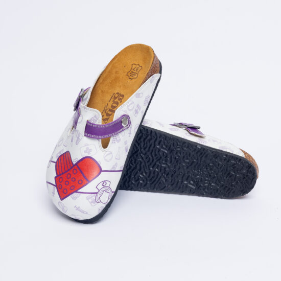 Ортопедични чехли със стелка от естествен велур / / Ортопедични чехли със стелка от естествен велур / /