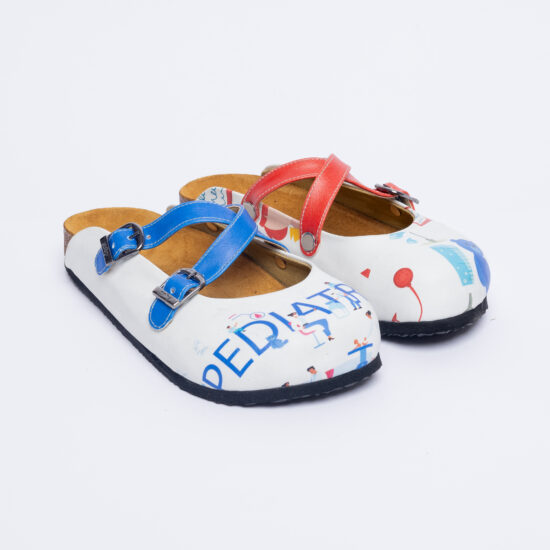 Ортопедични чехли със стелка от естествен велур / /