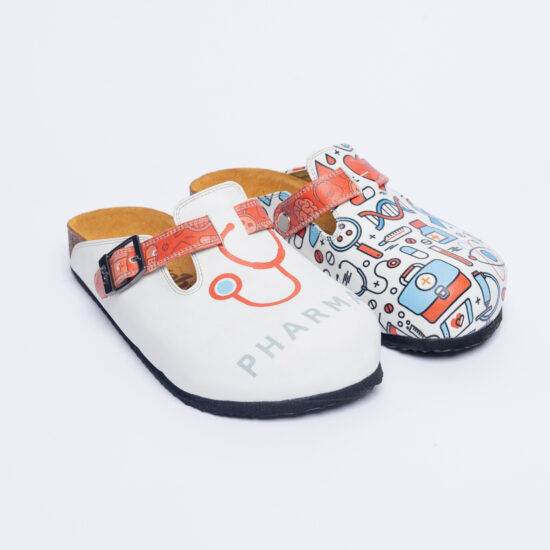 Ортопедични чехли със стелка от естествен велур / /