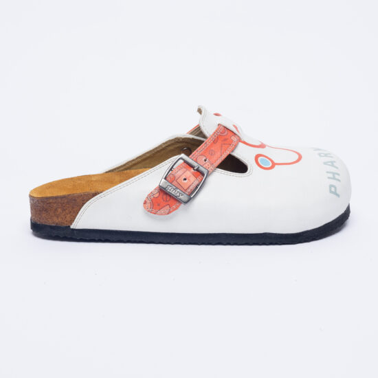 Ортопедични чехли със стелка от естествен велур / /