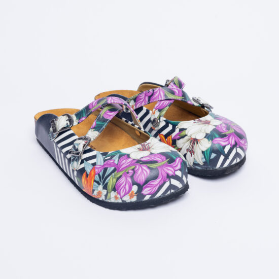 Ортопедични чехли със стелка от естествен велур / / Ортопедични чехли със стелка от естествен велур / /