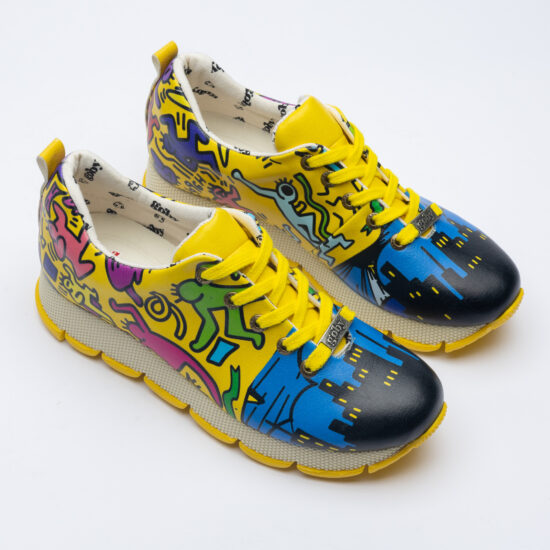 Дамски цветни маратонки с оригинален дизайн / / Дамски цветни маратонки с оригинален дизайн / /