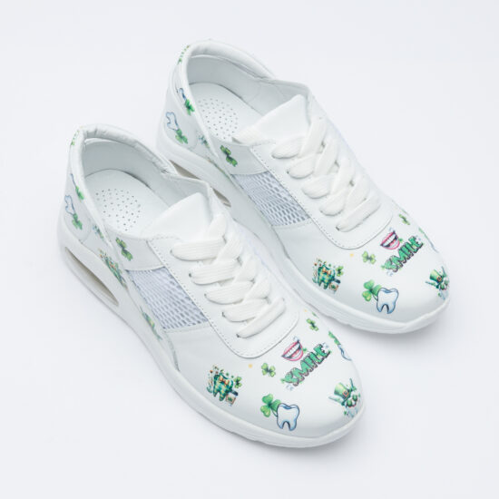 Работни маратонки от естествена кожа за зъболекари / / Работни маратонки от естествена кожа за зъболекари / /