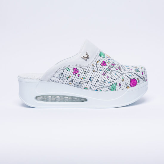 Медицински чехли на платформа от естествена кожа / / Медицински чехли на платформа от естествена кожа / /