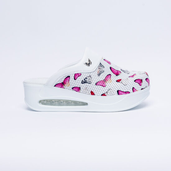 Цветни анатомични чехли от естествена кожа / /