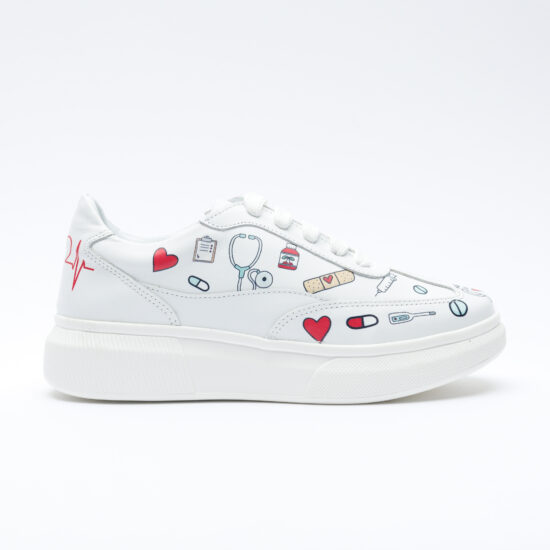 Анатомични работни маратонки от естествена кожа / /