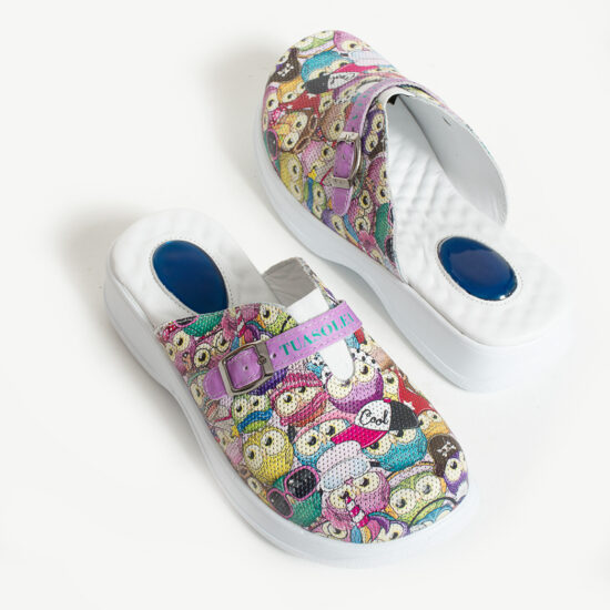 Анатомични кожени чехли с мека гел стелка / / Анатомични кожени чехли с мека гел стелка / /