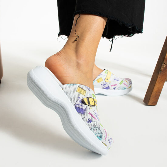 Анатомични чехли от естествена кожа с гел стелка / / Анатомични чехли от естествена кожа с гел стелка / /