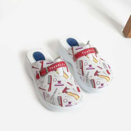 Работни чехли от естествена кожа с гел стелка / / Работни чехли от естествена кожа с гел стелка / /