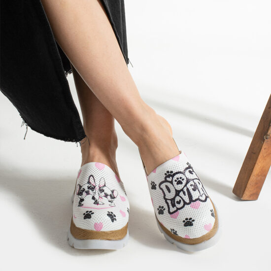 Дамско анатомично сабо от естествена кожа / /