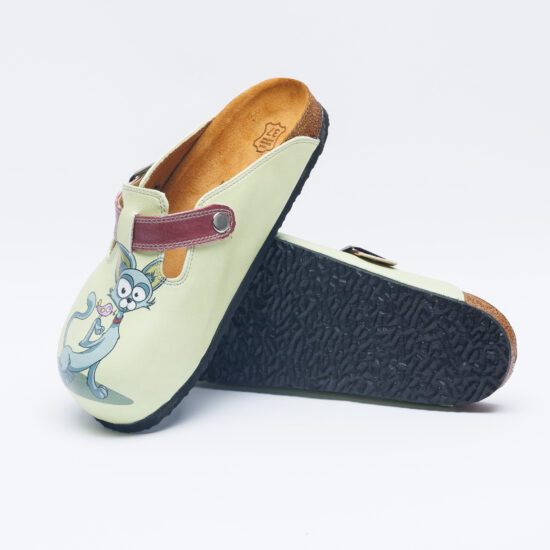 Ортопедични чехли със стелка от естествен велур / / Ортопедични чехли със стелка от естествен велур / /