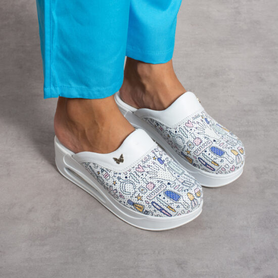 Работно анатомично сабо от естествена кожа / / Работно анатомично сабо от естествена кожа / /