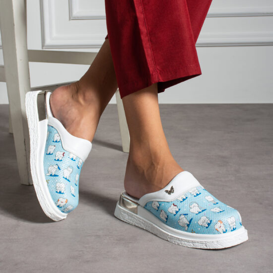 Анатомични чехли от естествена кожа за зъболекари / / Анатомични чехли от естествена кожа за зъболекари / /