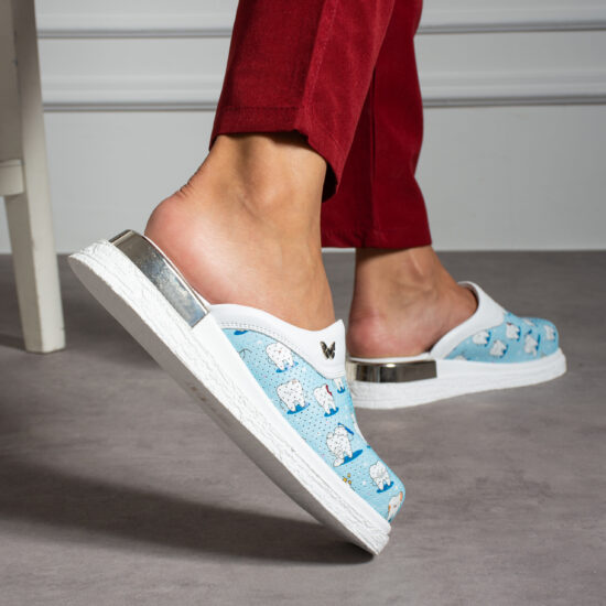 Анатомични чехли от естествена кожа за зъболекари / / Анатомични чехли от естествена кожа за зъболекари / /