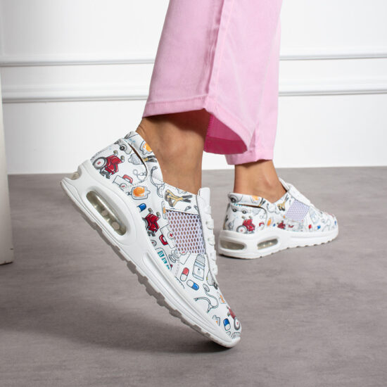 Анатомични медицински маратонки от естествена кожа / /