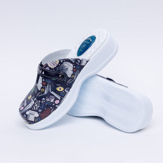 Работни чехли от естествена кожа с гел стелка / / Работни чехли от естествена кожа с гел стелка / /