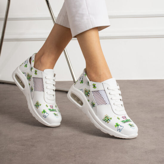 Работни маратонки от естествена кожа за зъболекари / / Работни маратонки от естествена кожа за зъболекари / /