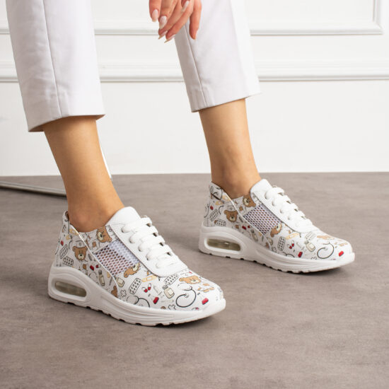 Alternative view of Анатомични работни маратонки от естествена кожа