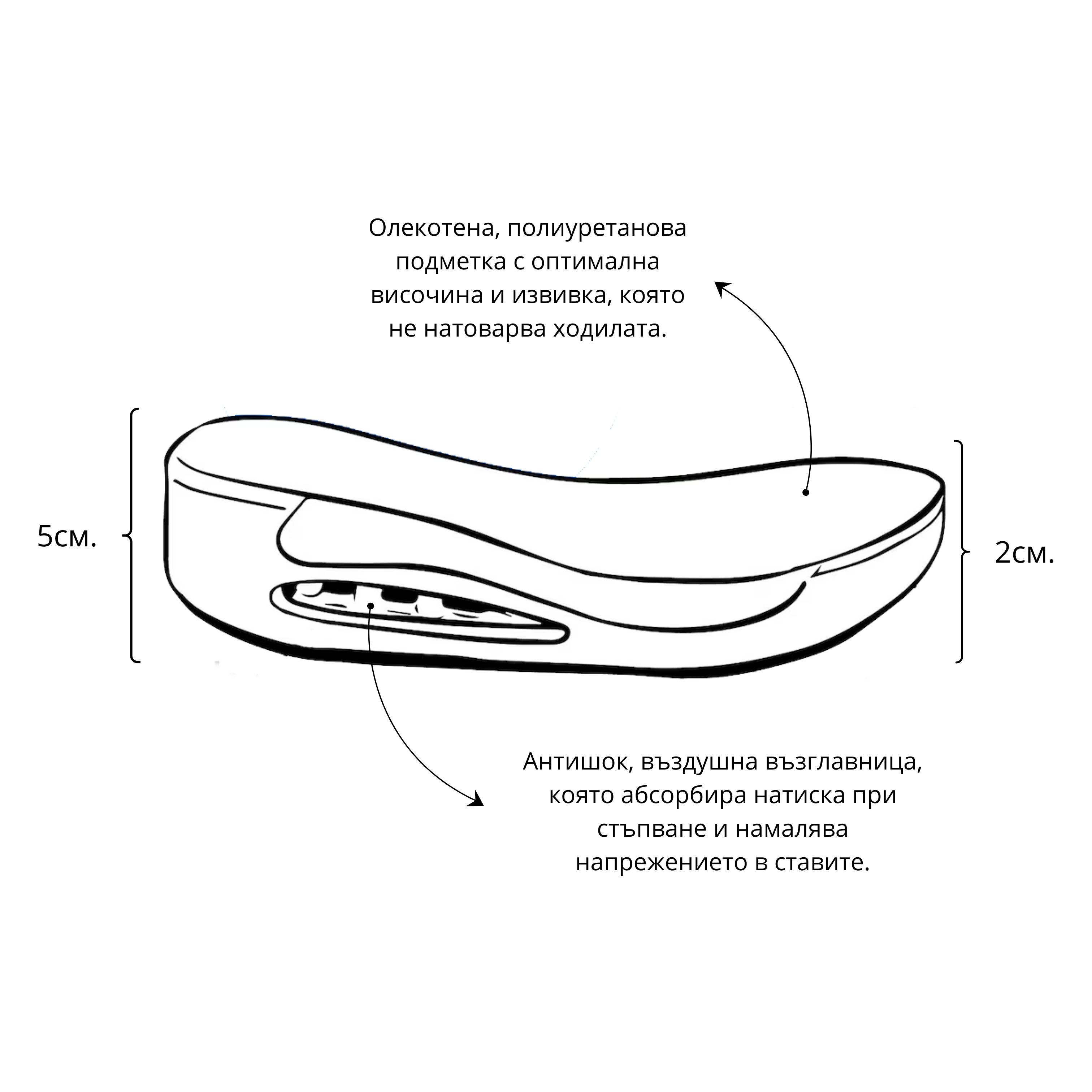 Каква е разликата между анатомично и ортопедично сабо? / Полезни статии / Каква е разликата между анатомично и ортопедично сабо? / Полезни статии /